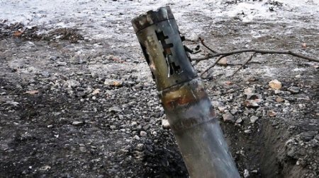 Два снаряда взорвались в Днепропетровской области