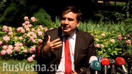 Зарплату одесскому губернатору Саакашвили будут платить США (ВИДЕО, ФОТО)