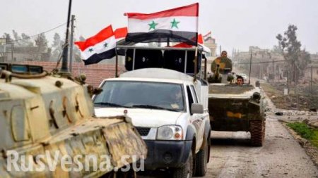 Die Armee von Syrien ergreift mit schnellem Schlag die Festung der Banditen ...