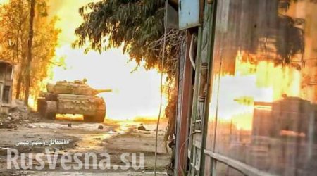 Syrische Armee und MWK der Russischen Foderation vernichten die Terroristen ...