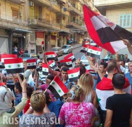 Thousands of Aleppo residents came out to the streets greeting Bani-Zaid liberation by SAA (PHOTOS, VIDEO)
