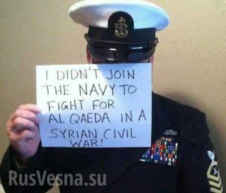 Shocking video: American soldiers says No To War In Syria