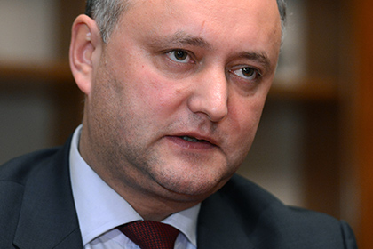Додон пообещал рассказать Евросоюзу об обманутых ожиданиях граждан Молдавии