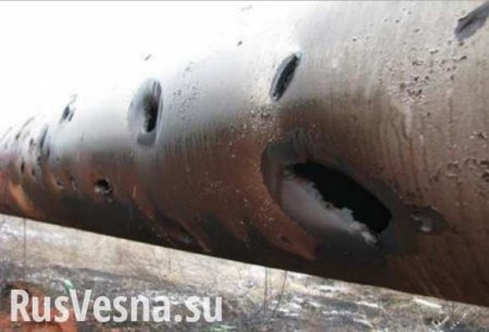 Boiler house, gas pipe in Dokuchayevsk outskirts damaged by Kiev forces she ...