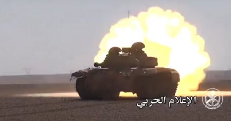 Bravo, Oleg!  Russian tank officer destroyed ISIS suicide vehicle in a battle near Palmyra (VIDEO 18+)