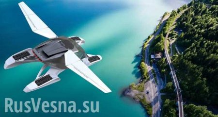 Российская компания показала летающий автомобиль будущего (ФОТО, ВИДЕО)
