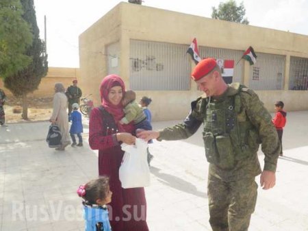 Rusi, shukraan!: children's smiles  the best reward for Russian military in Syria (PHOTO)