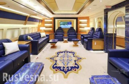 Летающий дворец: эмир Катара подарил Эрдогану роскошный «Боинг» в благодарность за помощь (ФОТО)