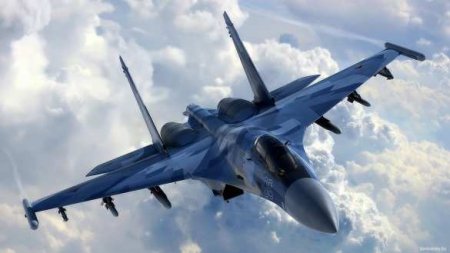 Су-27 не дал американскому самолету нарушить российскую границу над Чёрным морем