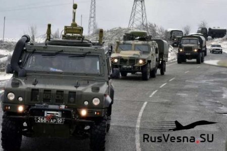 В Карабах прибыл особый отряд Армии России (+ВИДЕО)