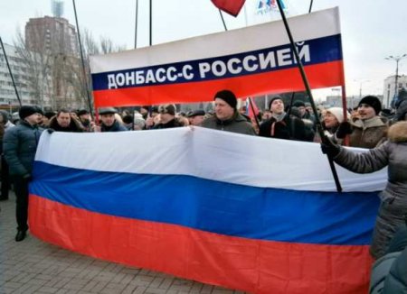 "Russland, Mutter, nimm den Donbass nach Hause": Margarita Simonyan tritt in Donezk auf (VIDEO)