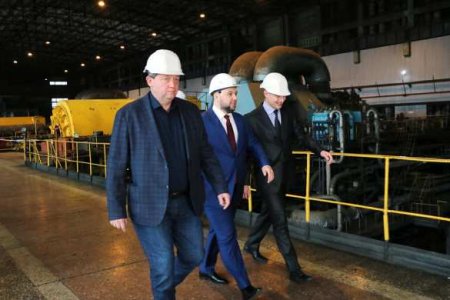 Потрачены колоссальные средства: глава ДНР посетил энергопредприятие, на котором завершён масштабный проект (ФОТО)